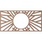Ekena Millwork Hoover Wood Fretwork Pierced Ceiling Medallion, Wood (Paint Grade), 16"W x 8"H x 5 7/8"ID x 3/8"T CMWP16X08X0375HOMF - alternate 5